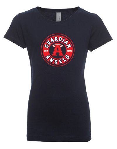 Guardian Angels GIRLS YOUTH Tee - NAVY